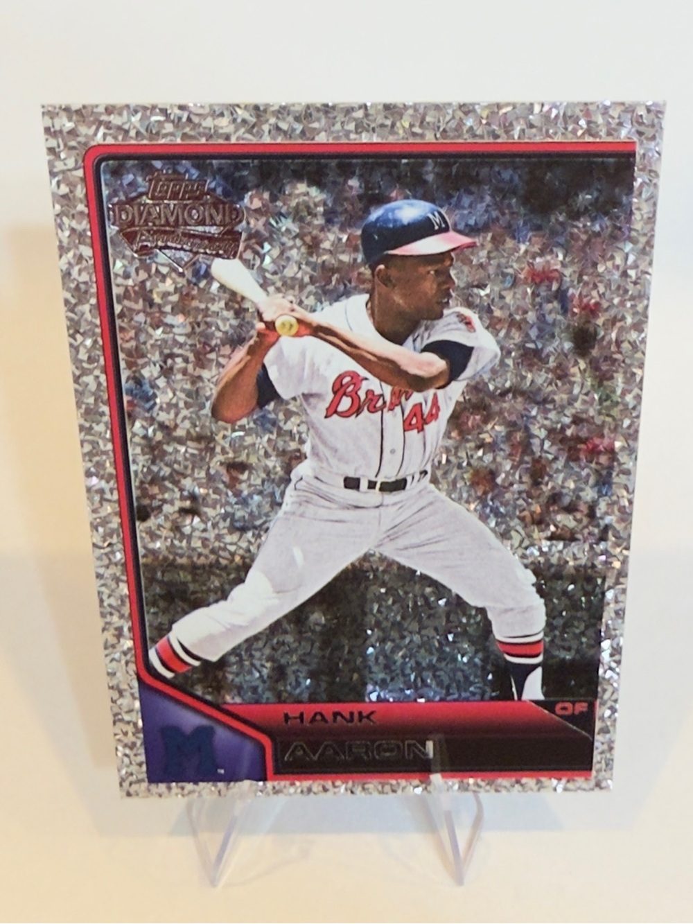 2011 Topps Lineage Platinum Diamond Anniversary # 108 Hank Aaron
